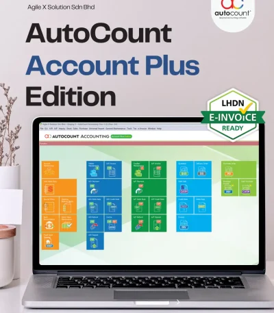 AutoCount Account Plus 3 account book accounting software Malaysia