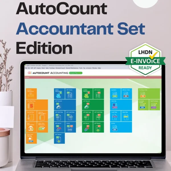 AutoCount Accountant unlimited account book accounting software Malaysia