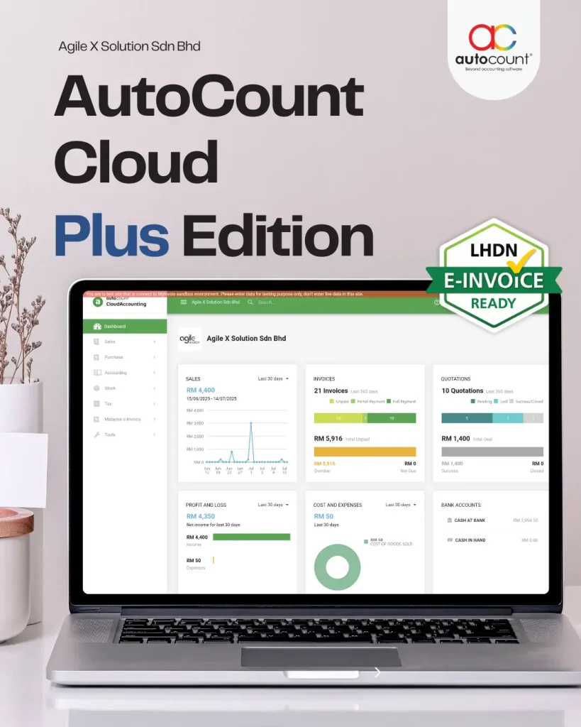 AutoCount Cloud Plus Edition Image